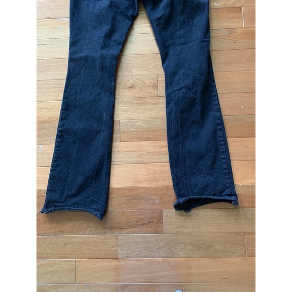 Rebel Minds Men's Black Denim Jeans Size‎ 38 32 (hem cut down from 35), Cotton+ - Picture 4 of 7